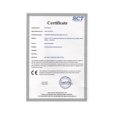 EURO CE Certificate